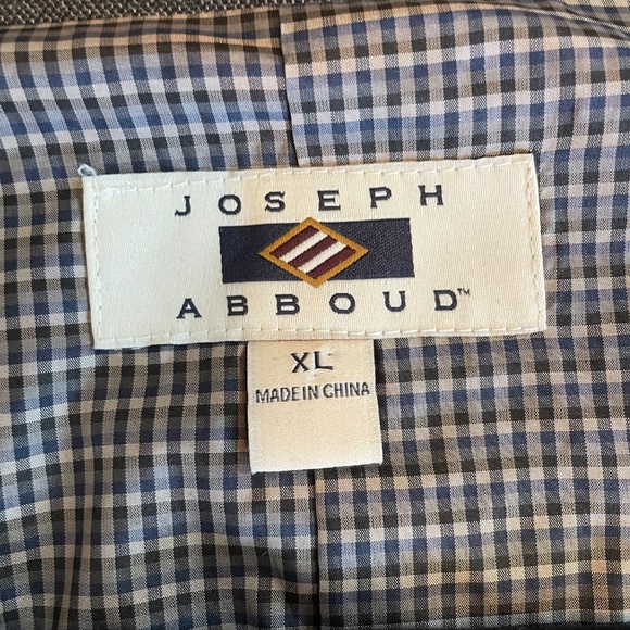 JOSEPH ABBOUD NWOT Woven Stretch Button Front Vest Waistcoat Preppy Academia - Picture 4 of 11